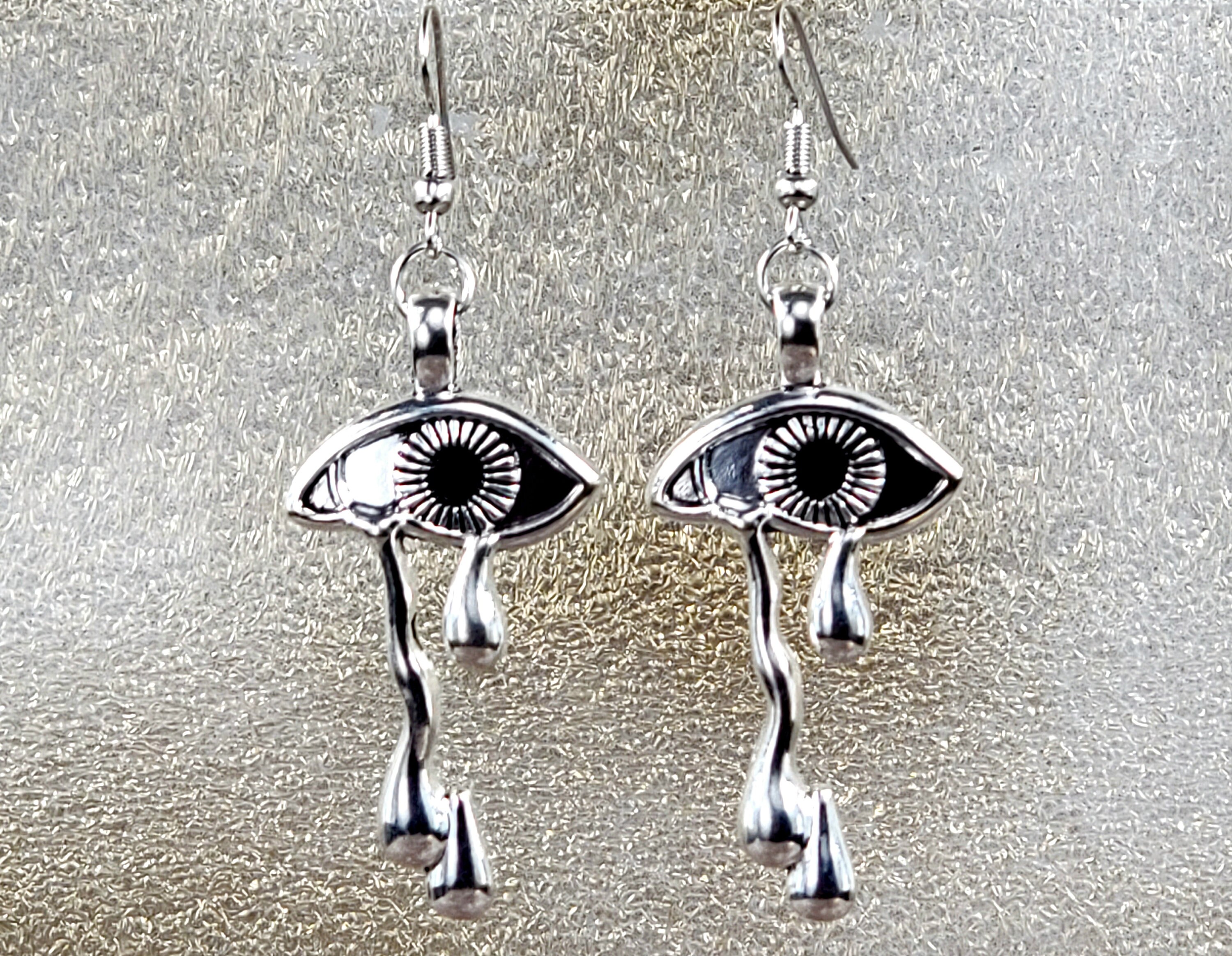 Crying Eyes Drop Earrings-dangle Earrings-protection Earrings-eye ...