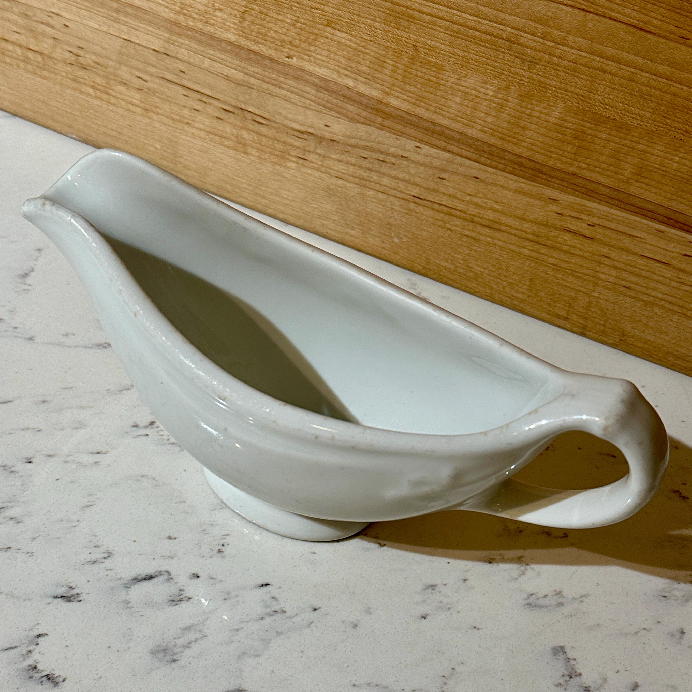 Vintage USQMC WWII Gravy Boat: Shenango China White Ironstone - Etsy