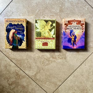 PRISTINE Vintage & RARE Doreen Virtue Tarot Card Decks • 3 Sets Available