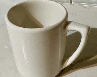 Vintage 1960s Farmhouse Diner White Coffee Mug - Stamped ALOX Retro Cup -  Etsy