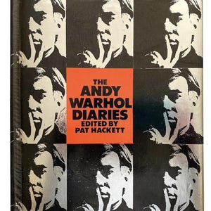 RARE 1989 1st Ed. &quot;The Andy Warhol Diaries &quot; Hardcover  BookPop Art Memoirs Journal Diary Artist Memoir