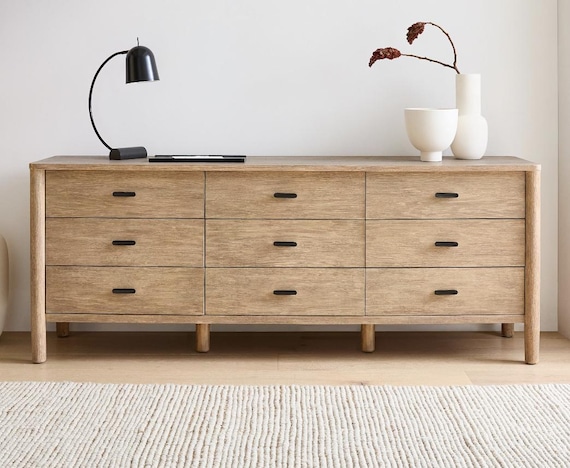 retro 1960s dresser Vintage 1960s Mid Century Modern 9 Drawer Dresser Mainline | Rocket City Retro - Cocoa, FL