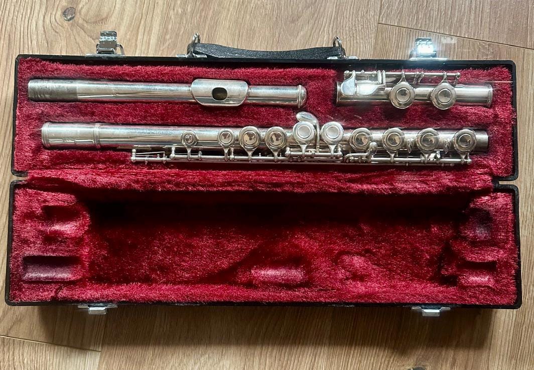 YAMAHA YFL-225S フルート ハードケース付き最終値下げ❗️ Yamaha YFL 225S flute with hard case Made in Japan | eBay