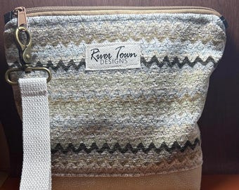 Clutch Pouch with a Handle Zip Pull
