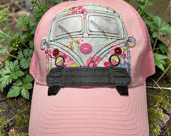 Hippie Camper Van Baseball Cap