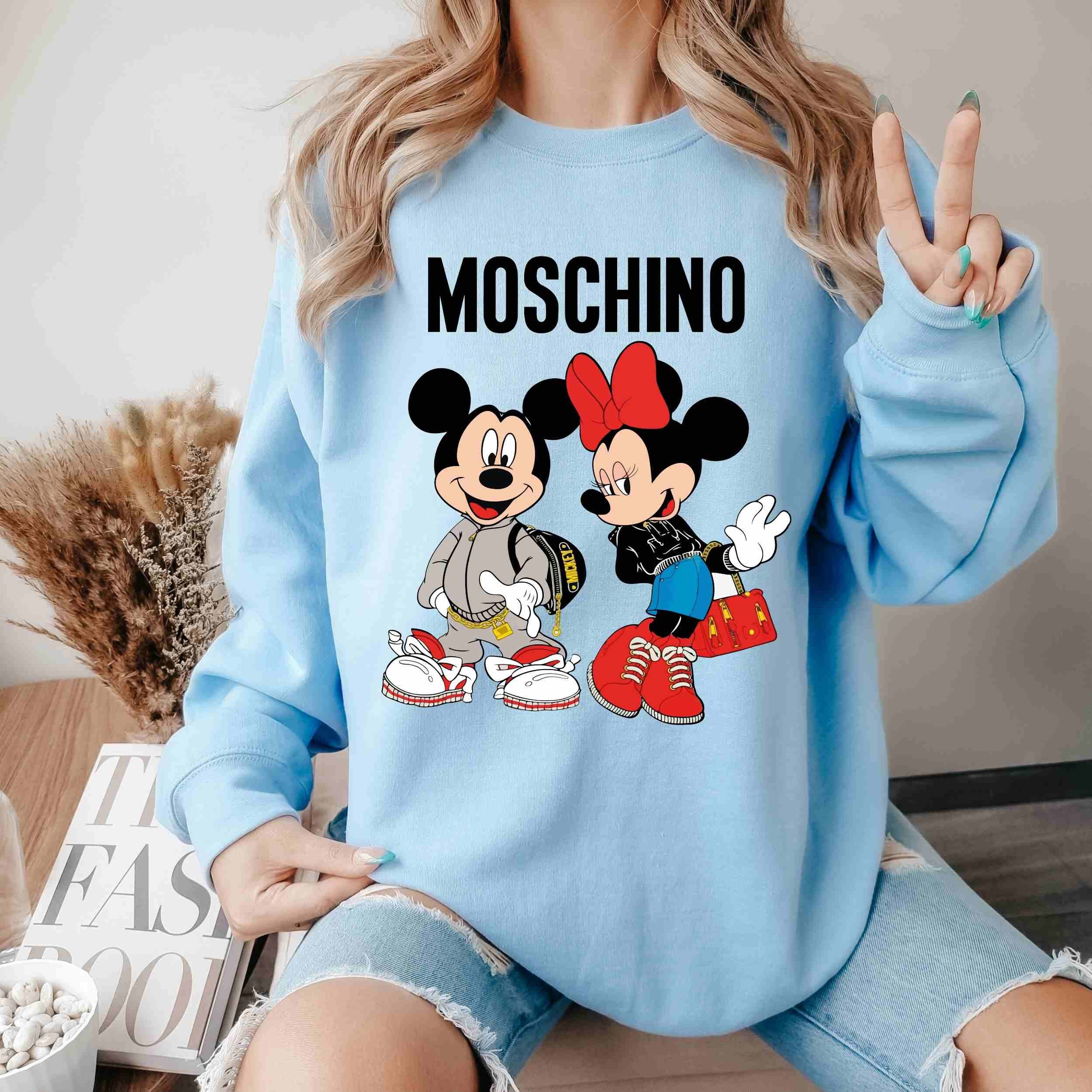 Moschino mickey mouse sweater online