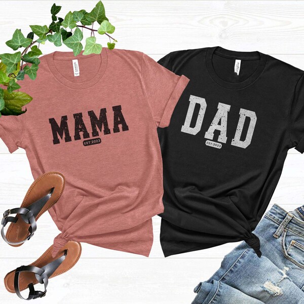 Mom Dad T Shirts - Etsy