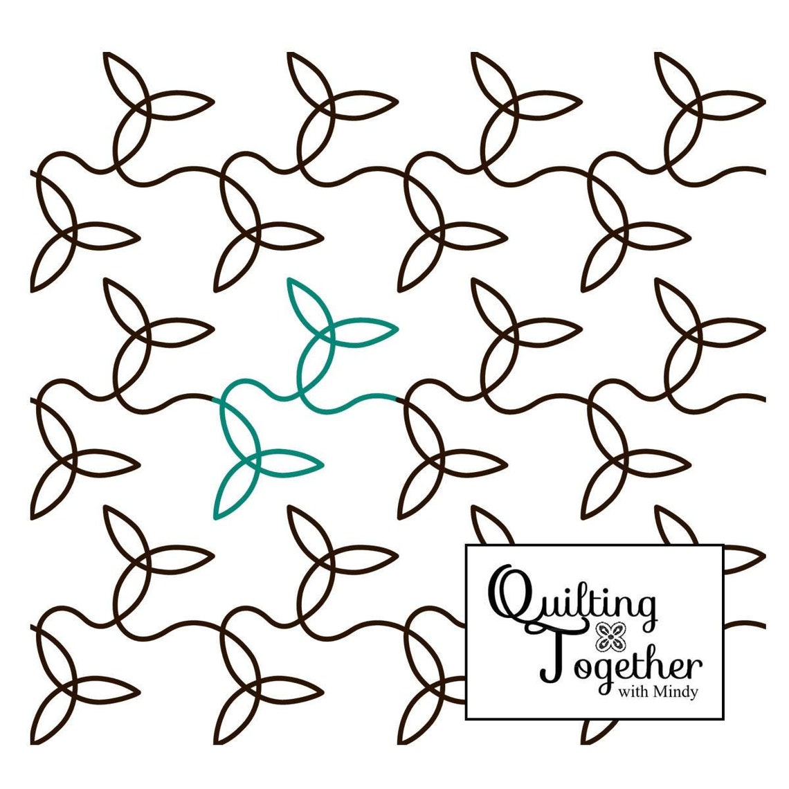 Trillium Panto Digital Design for Longarm Quilting Edge to Edge E2E ...