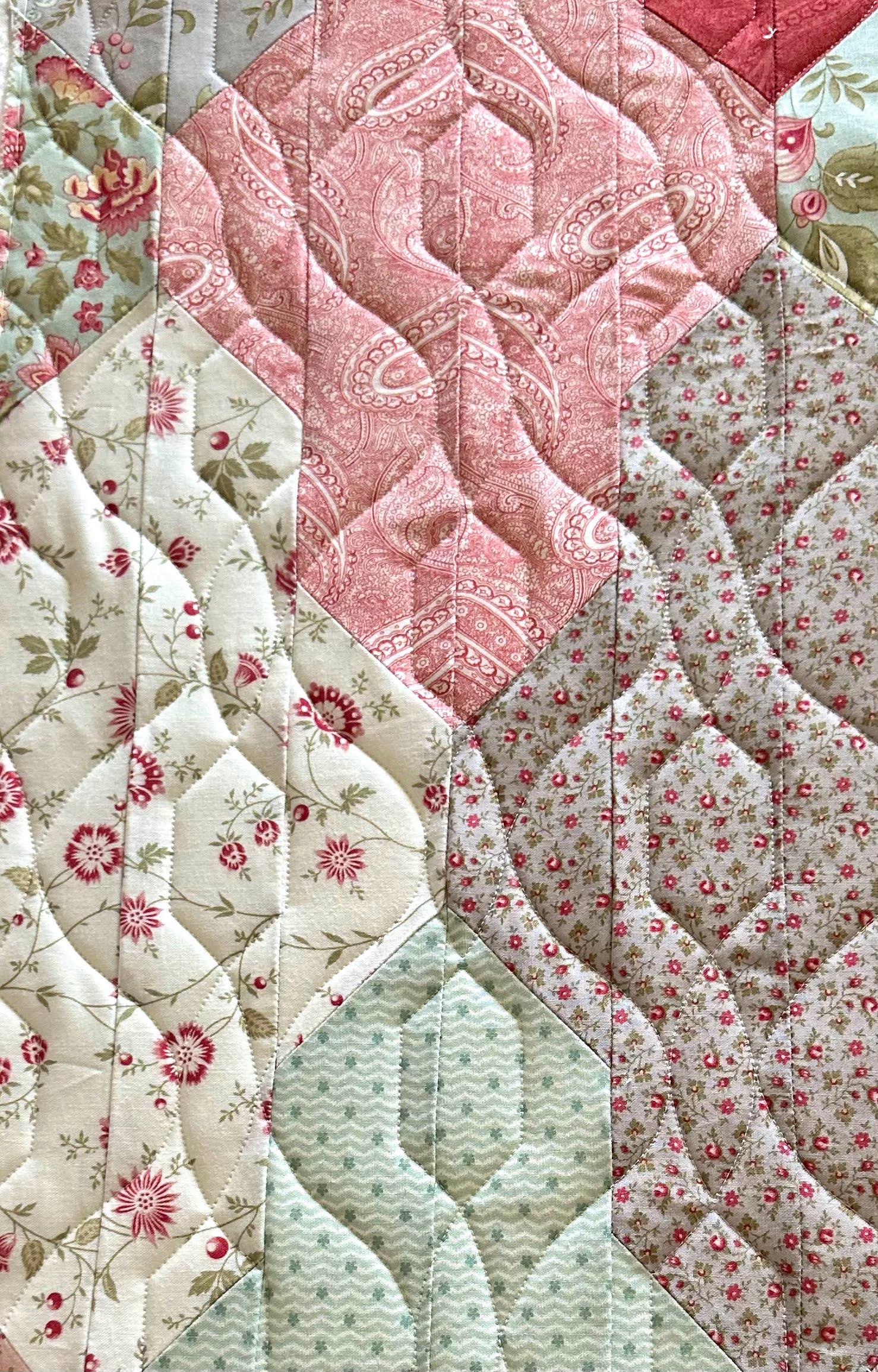 Luxe Panto Digital Design for Longarm Quilting Edge to Edge E2E Modern ...