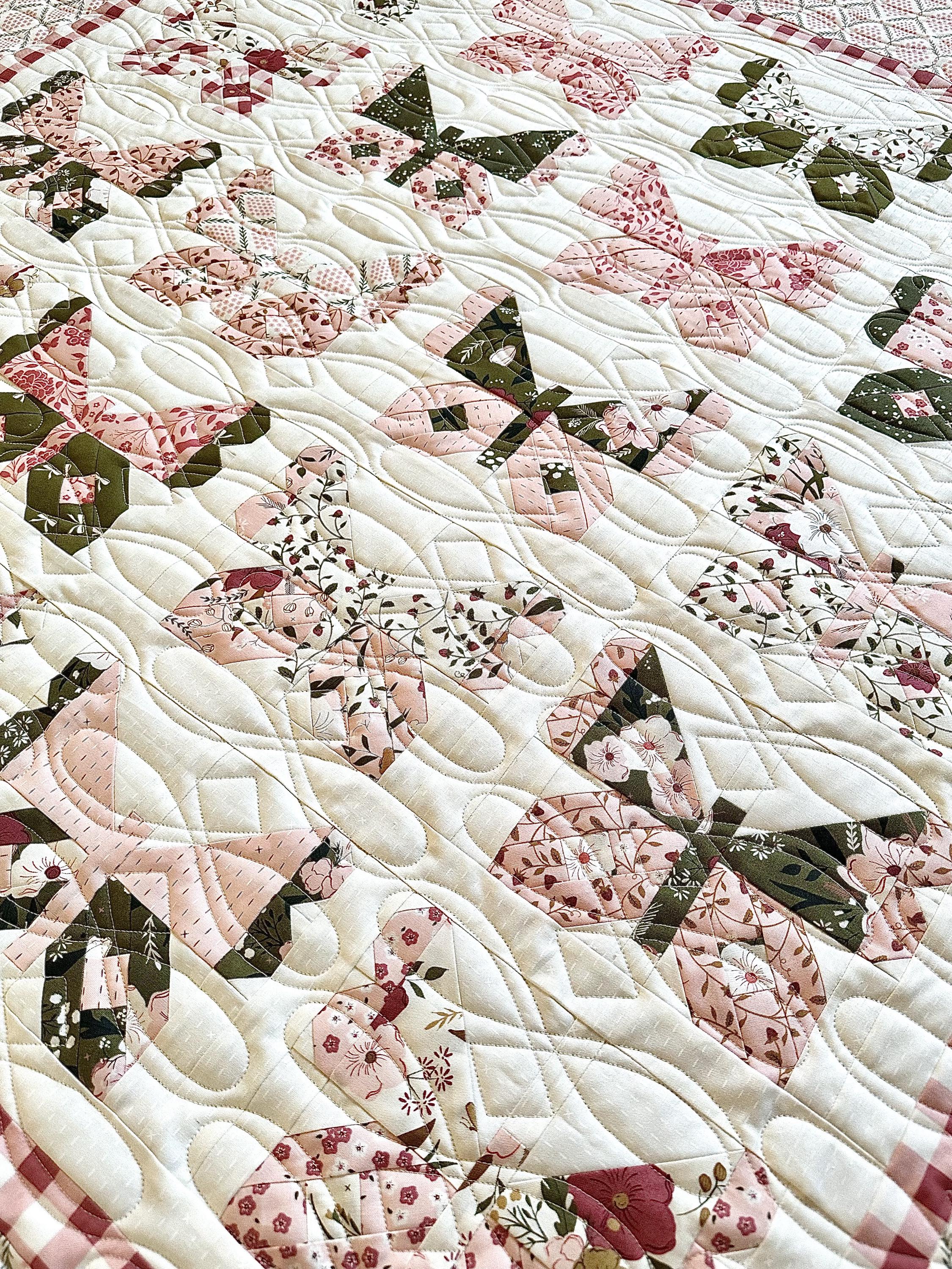 Ribbon Loops Digital Quilting Design for Longarm Edge to Edge ...
