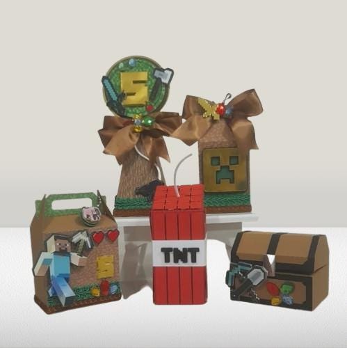 Gamer Party Favor Box - Template 2