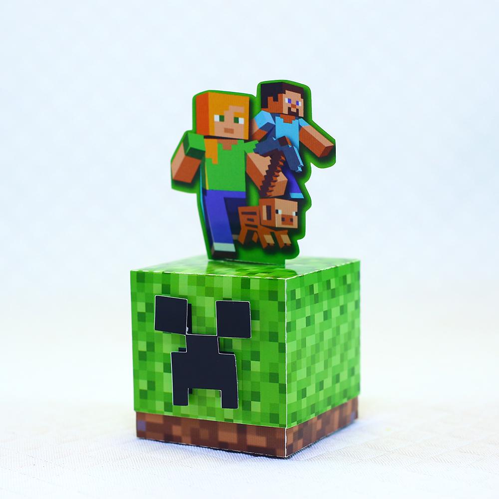 Gamer Party Favor Box - Template 1