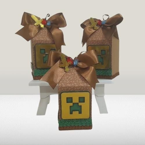 Gamer Party Favor Box - Template 2