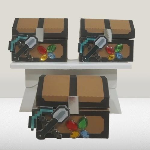 Gamer Party Favor Box - Template 2