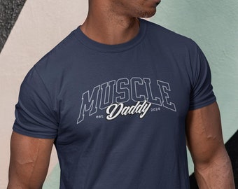 Muscle Daddy Gym Pump Cover, Gym Shirt, Funny Gym Shirt, Fitness Shirt, Workout Shirt, Dad Shirt, Shirt For Dad, New Dad Gift