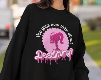 Cute Halloween Sweatshirt, Skeleton Sweatshirt, Gym Pump Cover, Pump Cover Women, Funny Gym Sweatshirt, Deadlifting Sweatshirt, Gym Gift