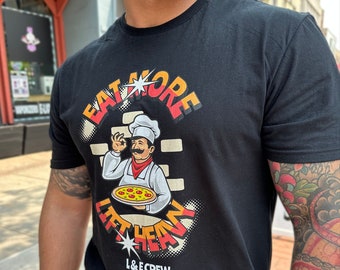Eat More Lift Heavy, Gym Shirt, Gym Pump Cover, Funny gym shirt, Gym Gift For Him, Gym Rat Shirt, Weightlifting Shirt, Funny Graphic Tees