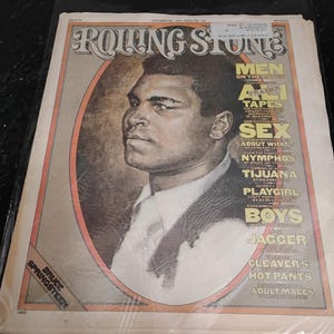 Vintage Rolling Stone 1975 magazine