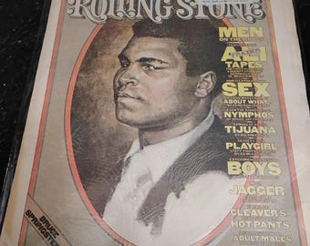 Vintage Rolling Stone 1975 magazine