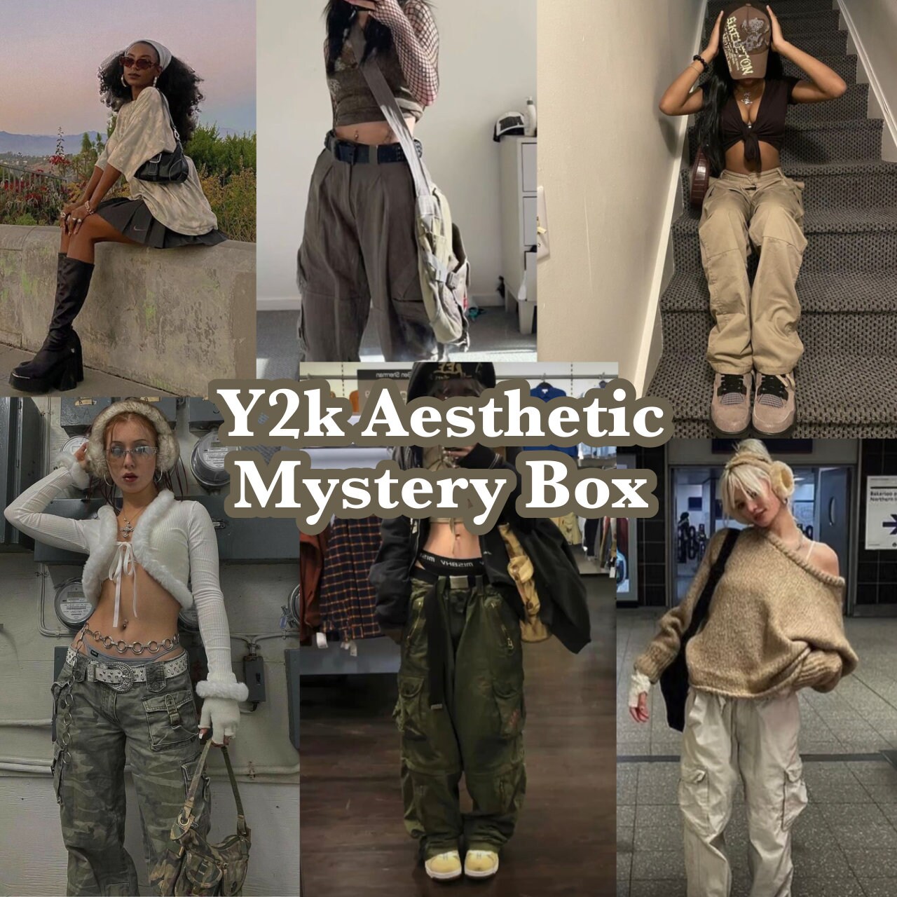Y2k Aesthetic Mystery Box Clothing Style Bundle -  Finland