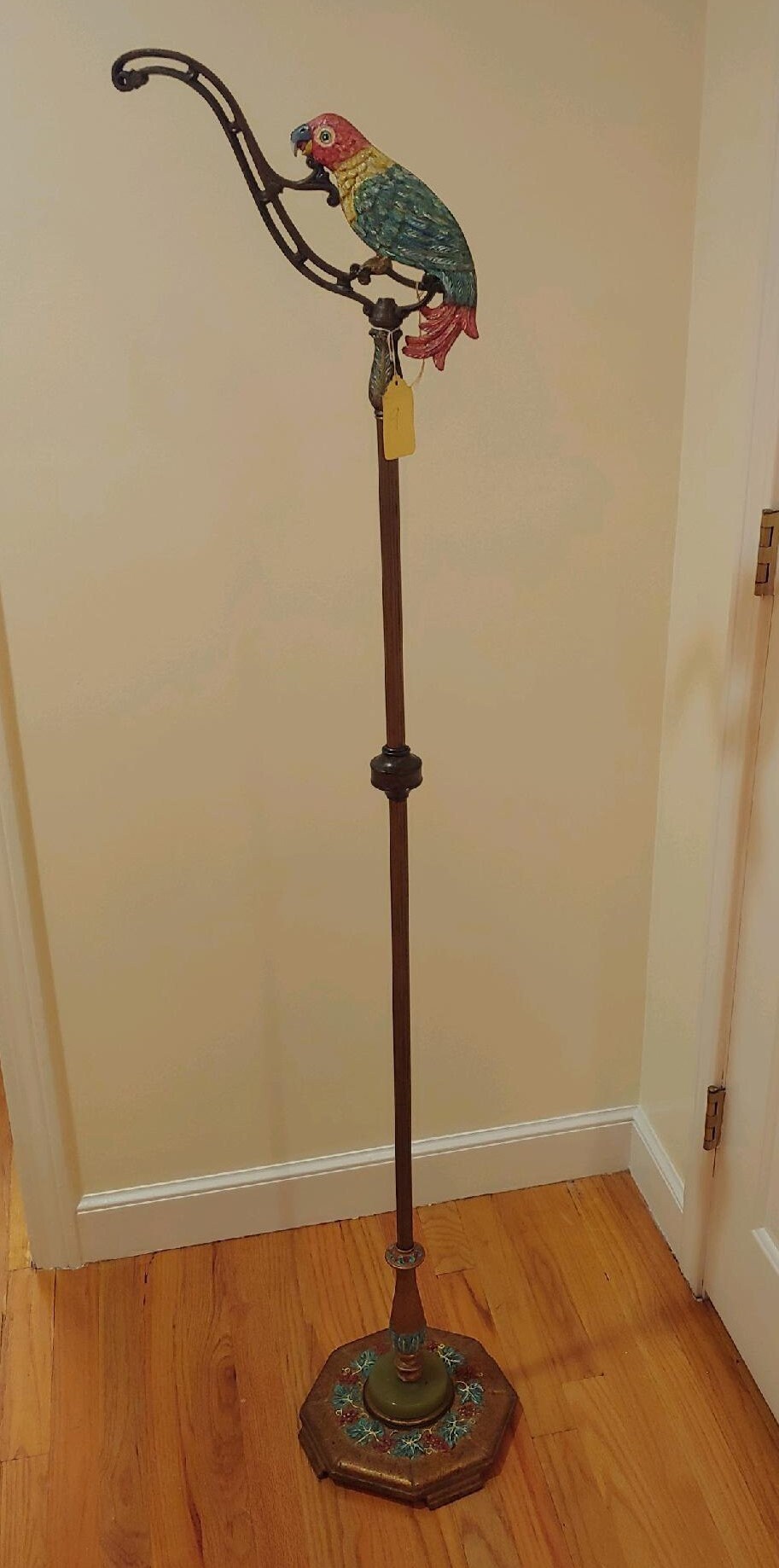 Vintage Floor Lamp Parrot Etsy
