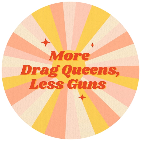 Support DRAG QUEENS Vinyl Sticker