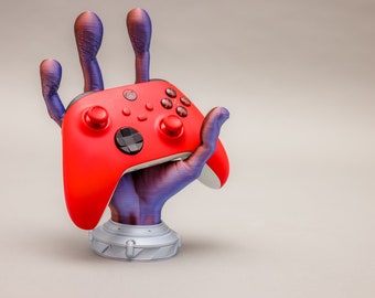 Alien Hand Stand for Xbox and Playstation Controllers - Store your controllers in style!