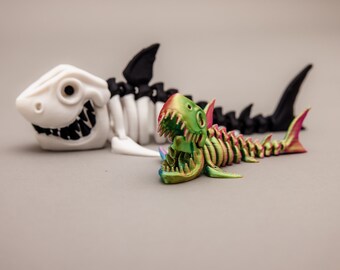 FlexiShark: The flexible shark skeleton model