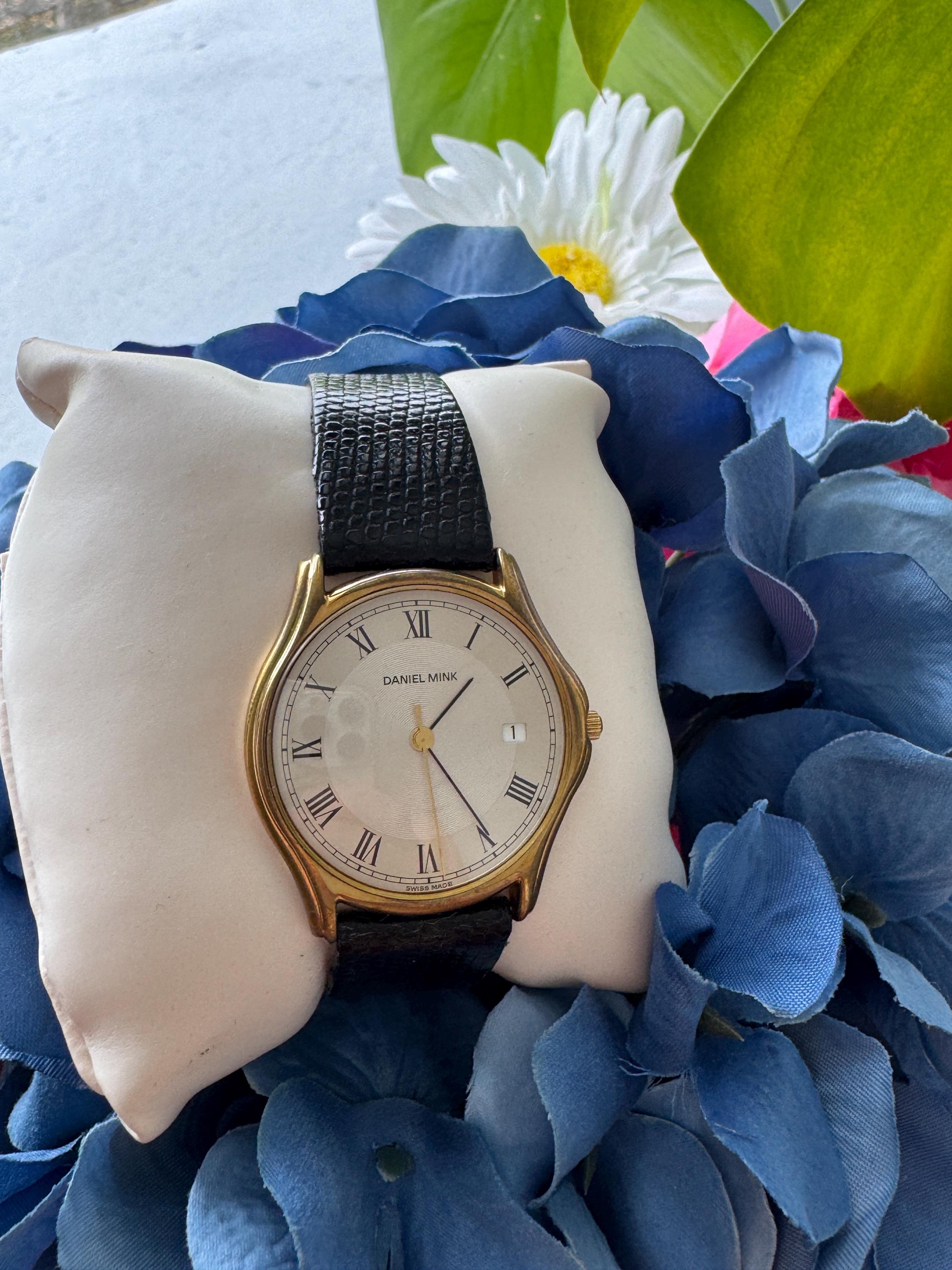 Daniel Mink Gold Watch - Etsy