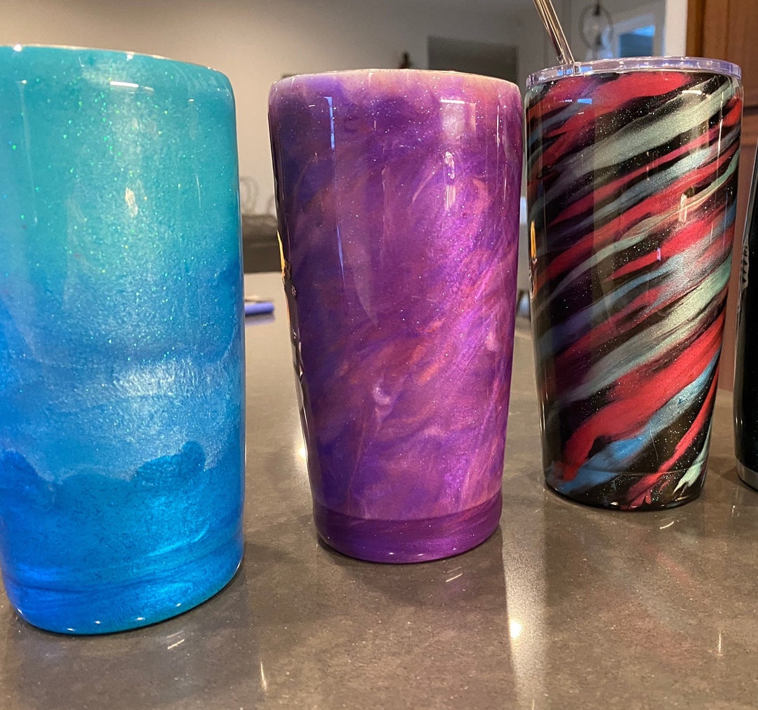 Epoxy Resin Tumbler Etsy