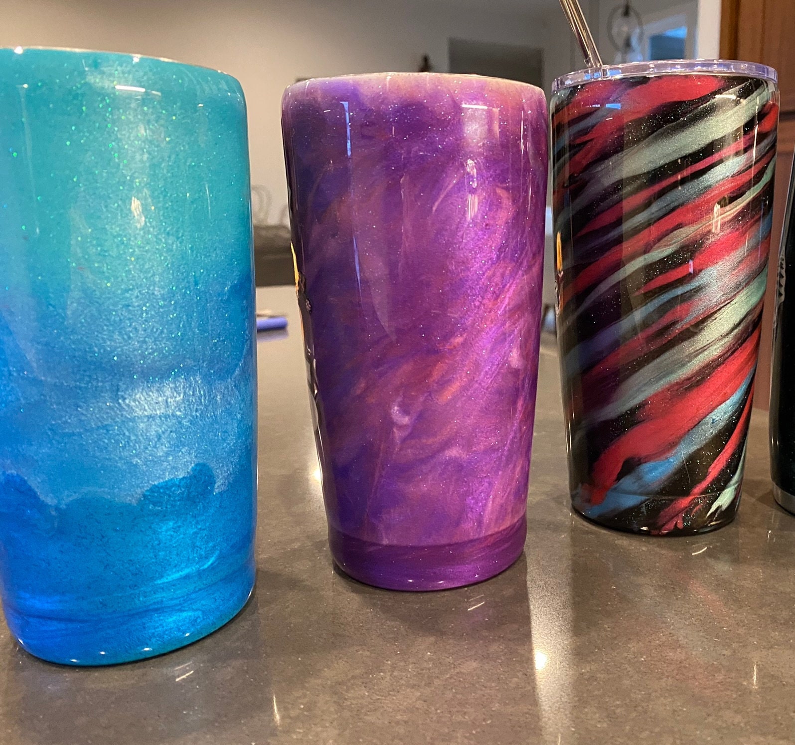 Epoxy Resin Tumbler Etsy