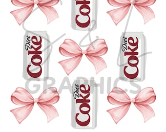 Diet Coke, Diet Coke Love, Diet Coke Gift, PNG Sublimation Print Instant Download