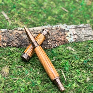 Met de hand gedraaide zebrahout Faith Hope and Love rollerbalpen | Unieke handgemaakte pen | Gepersonaliseerde cadeau | Luxe schrijven | Vaderdag