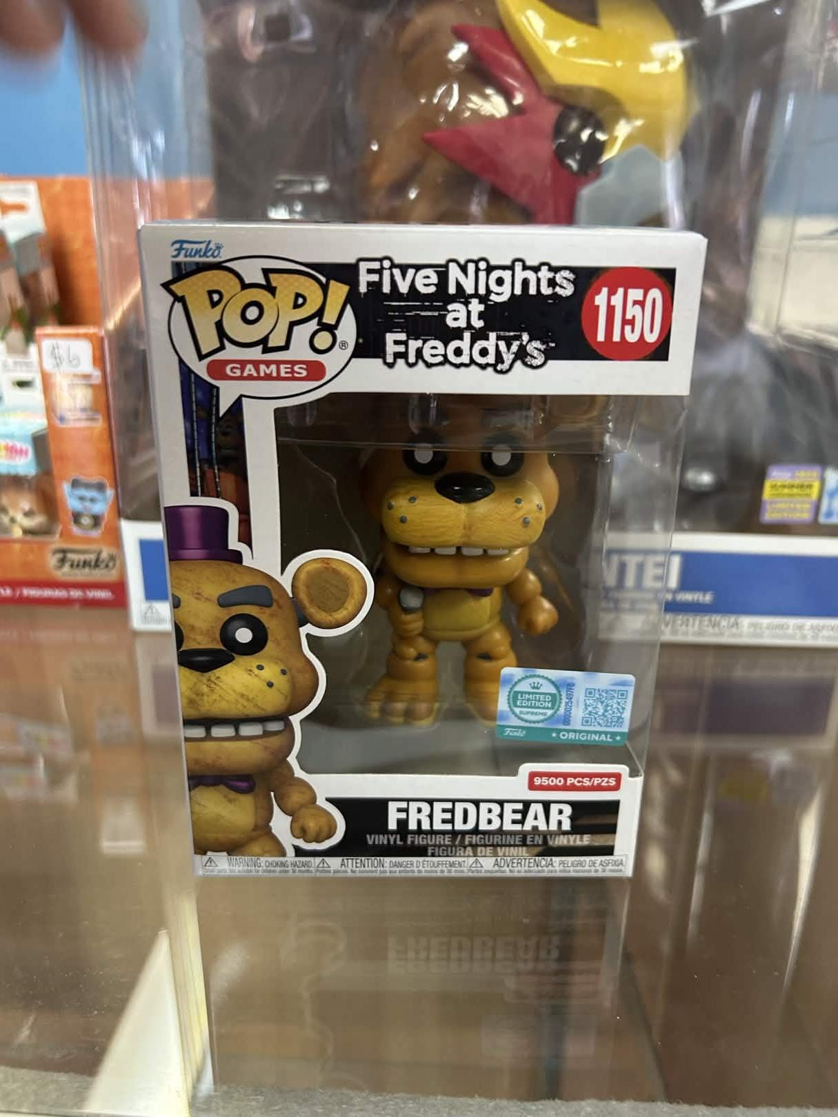 Golden Freddy Funko Pop - Etsy
