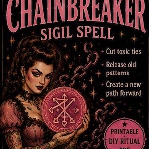 Chainbreaker Sigil | DIY Magic Ritual (PDF + PNG)