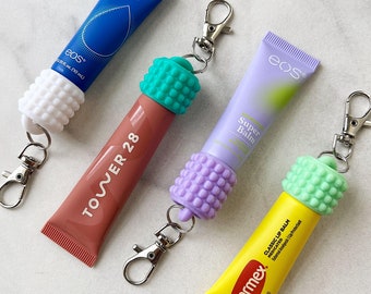 Lip Balm Bubble Keychain
