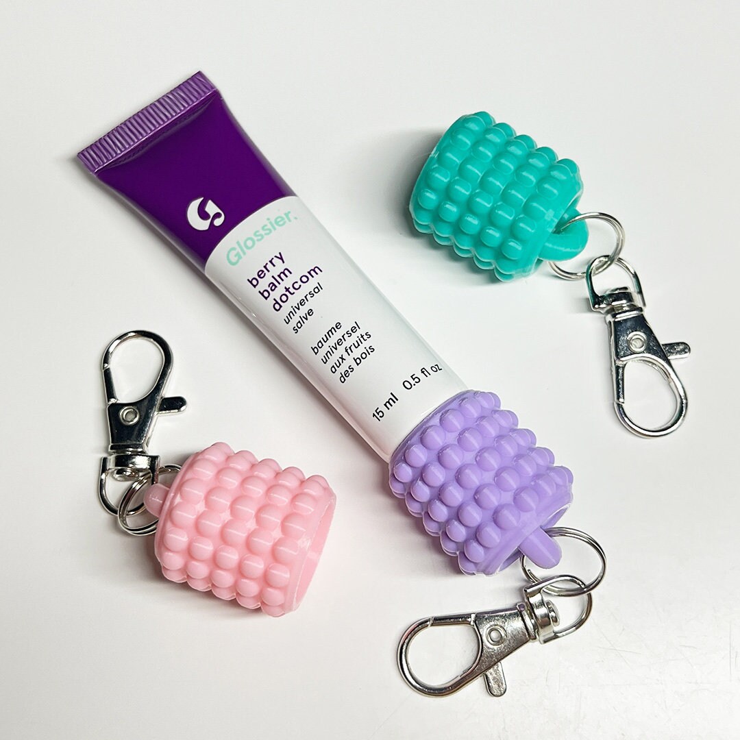 Glossier Bubble Keychain Cap - Replacement Cap for Glossier Glossier Bubble Keychain Cap - Replacement Cap for Glossier