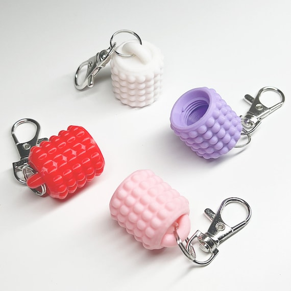 Glossier Bubble Keychain Cap - Replacement Cap for Glossier Glossier Bubble Keychain Cap - Replacement Cap for Glossier