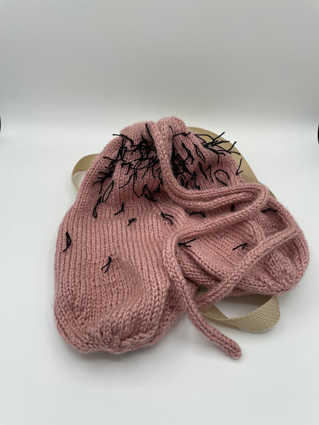 Nutsack Rucksack Scrotum Backpack Ball Bag Hand Knitted Etsy