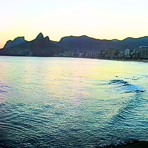 Arpoador Beach Sunset Rio de Janeiro - Brazil