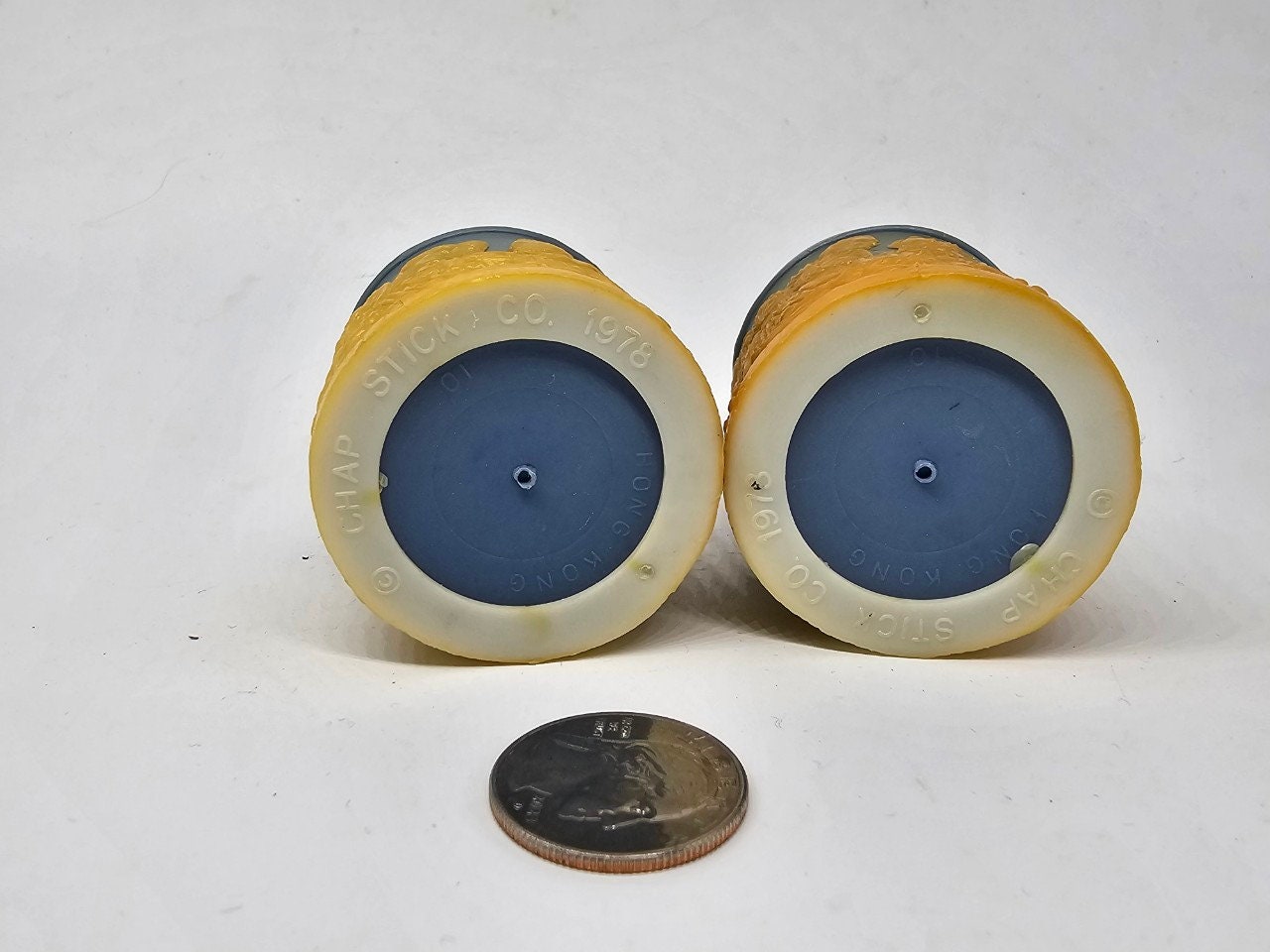 Vintage Chapstick JESUS & THE DISCIPLES Last Supper Salt Pepper Shakers