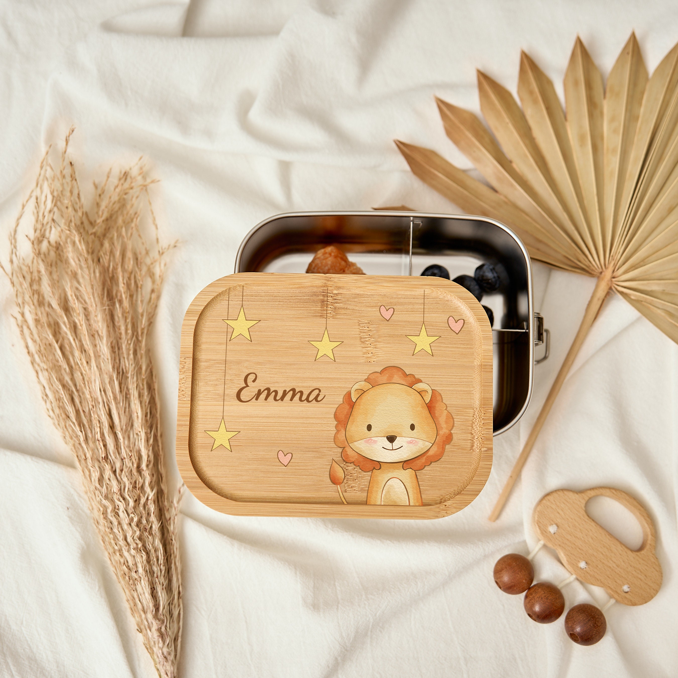 Personalized Kid's Lunch Box for Child Custom Wood and Etsy