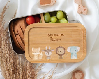 Personalized Kid's Lunch Box for Child Custom Wood and - Etsy