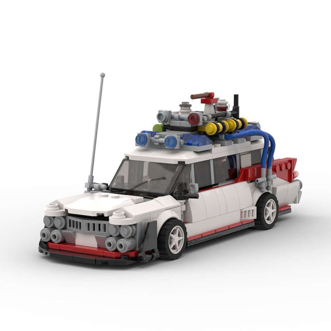 MOC Ghostbusters Car Lego Set Etsy