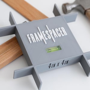 Verktyg för upphängning av collagetavlor | Avståndsverktyg för tavelramar | Vattenpass | Guide för upphängning av väggkonst | Ramdistans | Ramjigg | Rammall