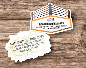 Autoimmune Disease Awareness Sticker