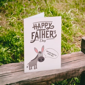Vous êtes belle | Carte drôle de fête des pères | Pour papa ou grand-père | Carte pour lui