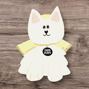 Endometriosis Puppy Sticker