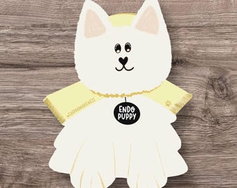 Sticker chiot endométriose