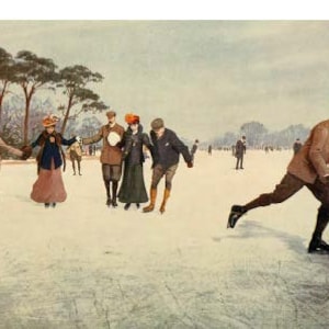 Pack de cartes postales de Noël vintage en téléchargement numérique, cartes de voeux et cartes classiques Karte NO AI, enfants et adultes !